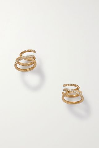 Completedworks + Flow Gold Vermeil Topaz Earrings