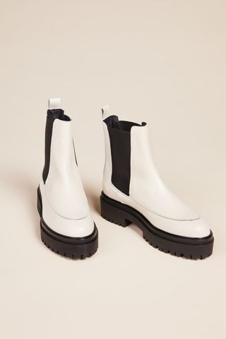 Intentionally Blank + Aya Boots in White