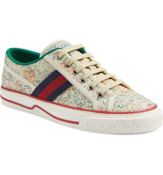 Gucci x Liberty London + Tennis 1977 Floral Low Top Sneakers