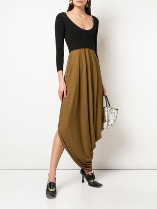 Proenza Schouler + Matte Jersey Scoop Neck Dress