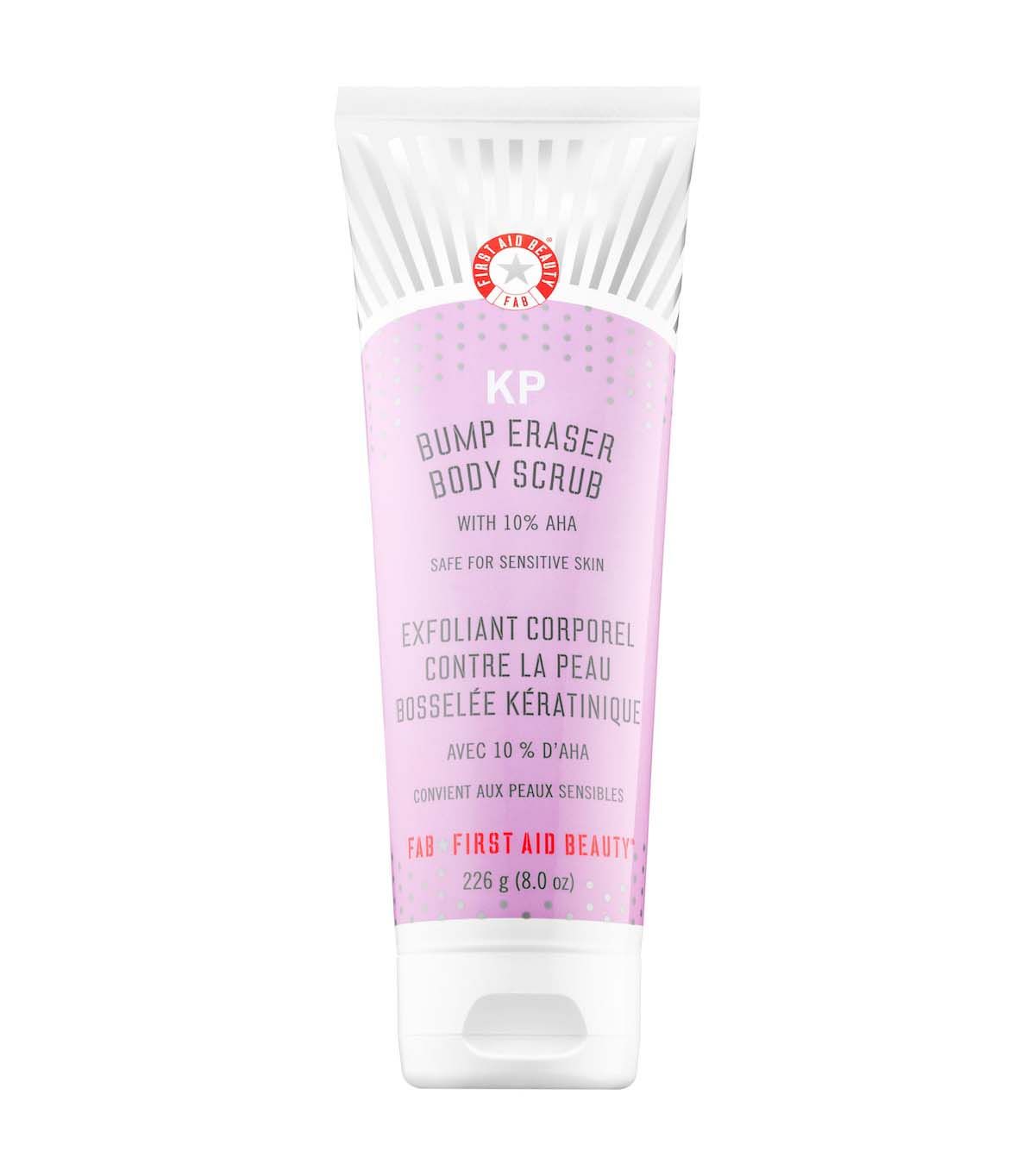 First Aid Beauty + KP Bump Eraser Body Scrub with 10% AHA