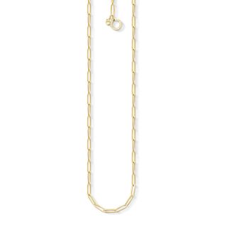 Thomas Sabo + 18k Yellow Gold-Plated and 925 Sterling Silver Charm Necklace