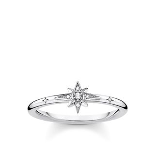 Thomas Sabo + Star 925 Sterling Silver Ring