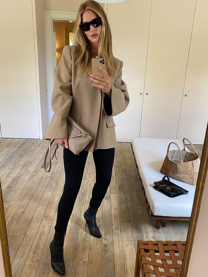 5 Coats Rosie Huntington-Whiteley Is Loving This Winter | Who What Wear