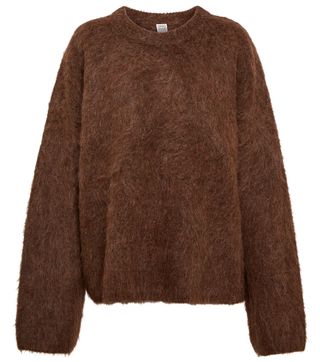 Tôteme + Alpaca wool-blend sweater