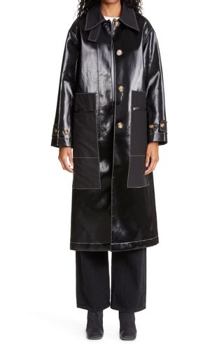 Rejina Pyo + Logan Faux Leather Coat