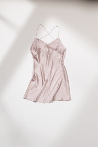 Zara + Silk Mini Dress