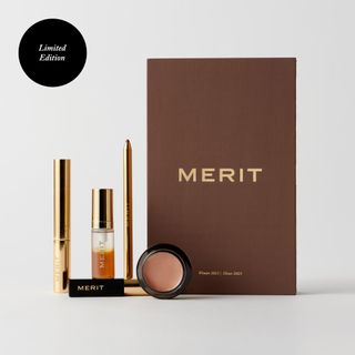 Merit Beauty + Le Gloss Set