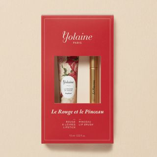 Yolaine Paris + Lip Mousse & Lip Brush Set