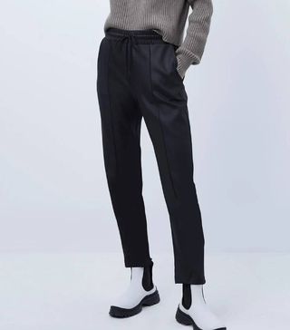 French Connection + Maka Leather Look Joggers