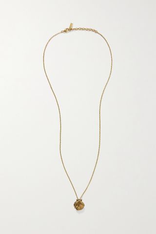 Saint Laurent + Gold-Tone Necklace