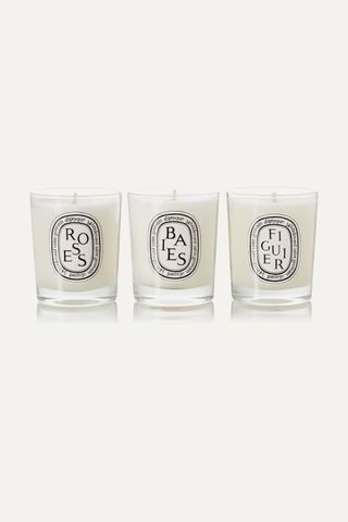 Diptyque + Set of Three Scented Candles