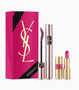 Yves Saint Laurent + Volume Effect Faux Cils The Curler Mascara Makeup Gift Set