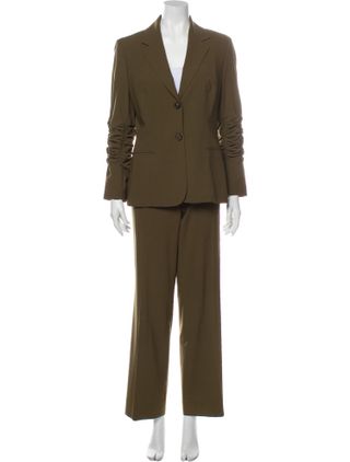 Vintage Celine + Wool Pantsuit