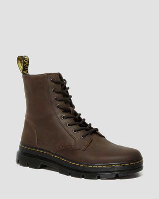 Dr. Martens + Combs Crazy Horse Leather Casual Boots