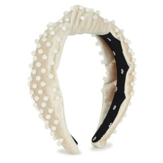 Lele Sadoughi + Faux Pearl-Embellished Headband