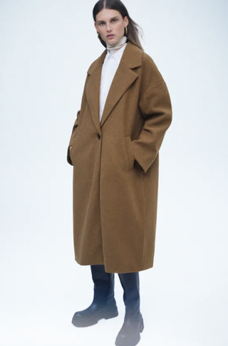 Zara + Oversized Coat
