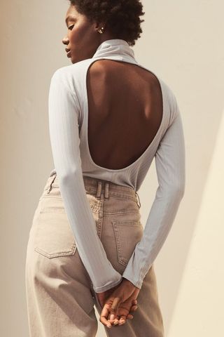 H&M + Open-Backed Top