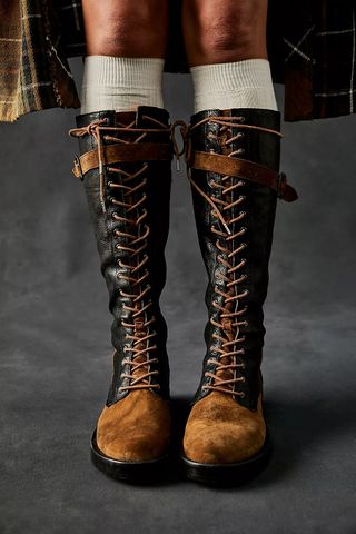 Free People + Bowden Lace Up Boots