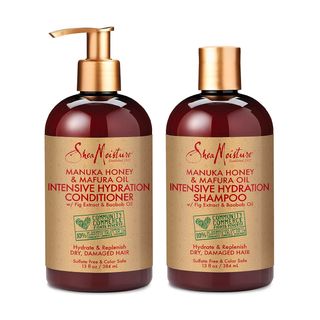 SheaMoisture + Manuka Honey & Mafura Oil Intensive Hydration Shampoo & Conditioner