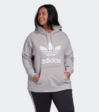 Adidas + Trefoil Hoodie Plus Size