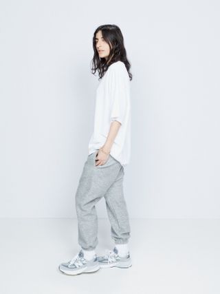 Raey + Cashmere-Blend Cropped Track Pants