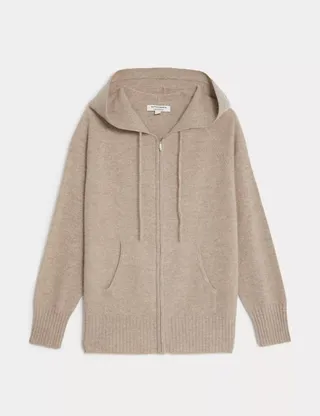 Autograph + Pure Cashmere Knitted Relaxed Hoodie