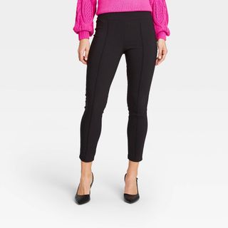Who What Wear x Target + Wide Waistband Skinny Ankle Pants
