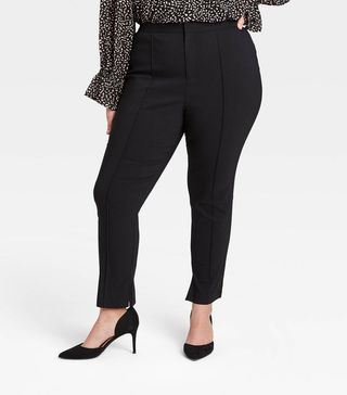 Who What Wear x Target + Pintuck Skinny Ankle Pants