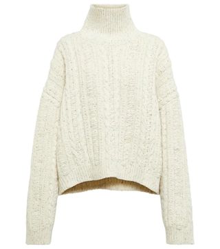 Toteme + Wool-Blend Turtleneck Sweater