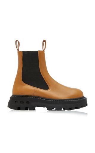 Simon Miller + Scrambler Leather Ankle Boots