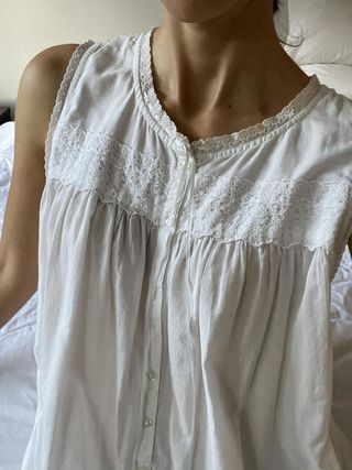 Vintage + Dreamy Vintage Nightgown Dress