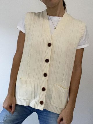 Vintage + Sweater Vest
