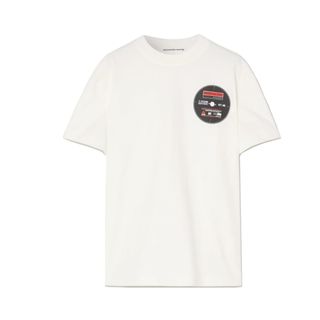 Alexander Wang + Printed Cotton-Jersey T-shirt
