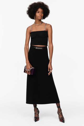 Zara + Limited Edition Knit Skirt