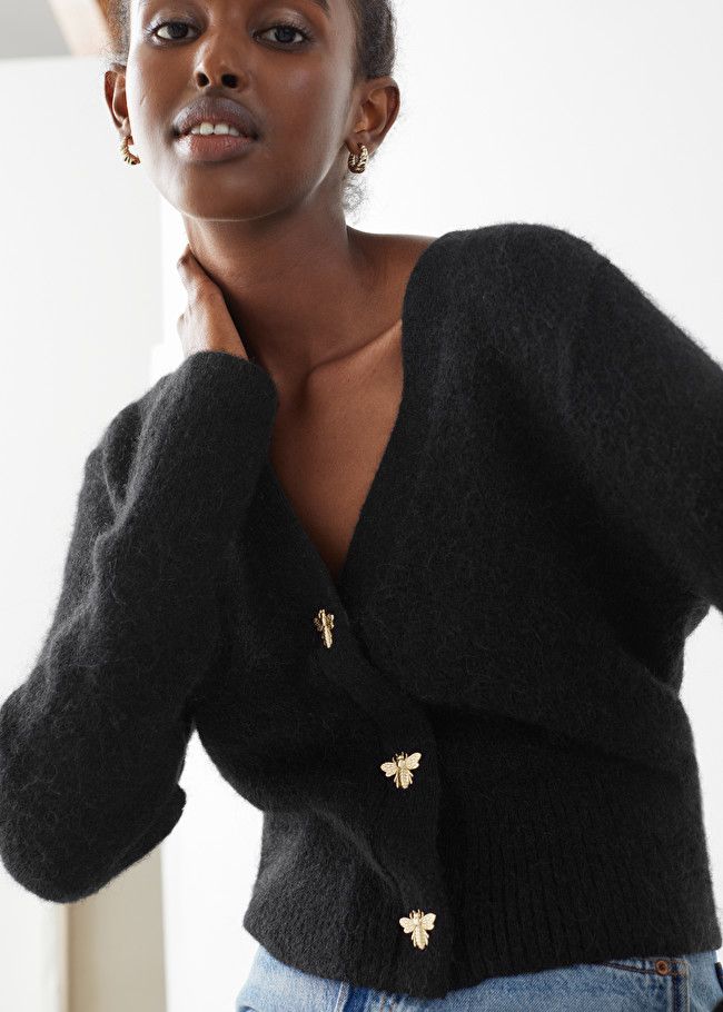 29 Sweaters With Cute Buttons That Are Selling Fast | Who What Wear