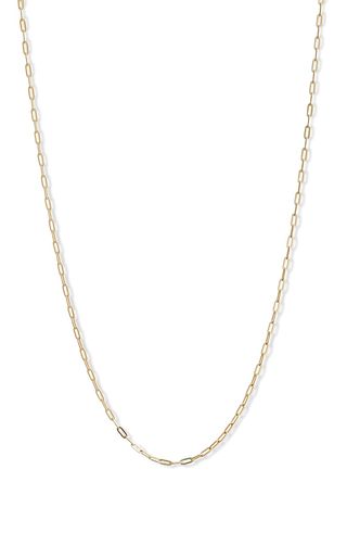 Argento Vivo Sterling Silver + Delicate Shimmer Chain Necklace