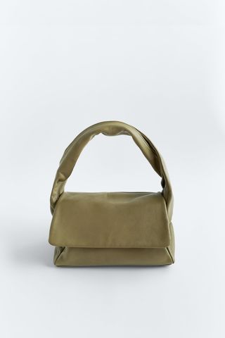 Zara + Limited Edition Leather Handbag