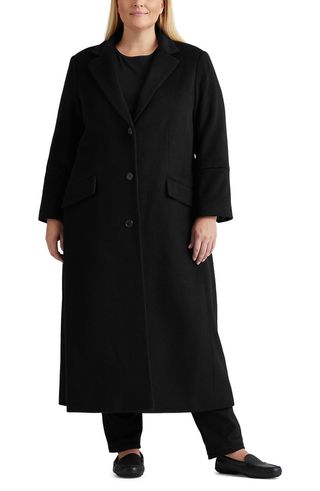 Lauren Ralph Lauren + Wool Blend Coat