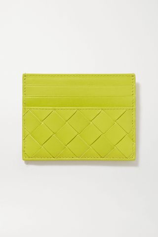 Bottega Veneta + Intrecciato Leather Cardholder