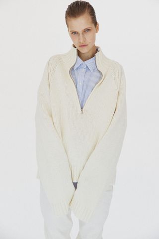 H&M + Half-Zip Sweater