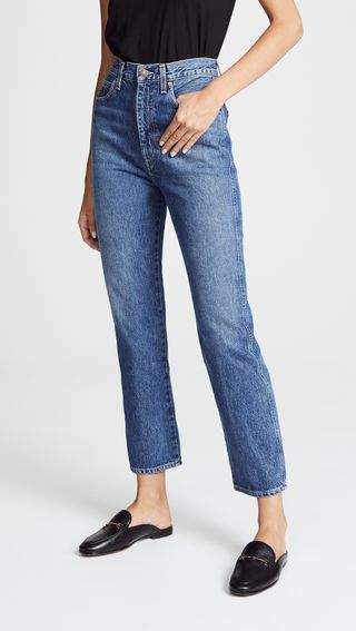 Agolde + Pinch Waist High Rise Kick Jeans