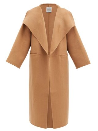 Totême + Annecy Double-Faced Wool-Blend Coat