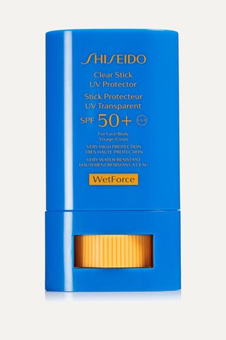 Shiseido + Clear Stick UV Protector Wetforce SPF 50+