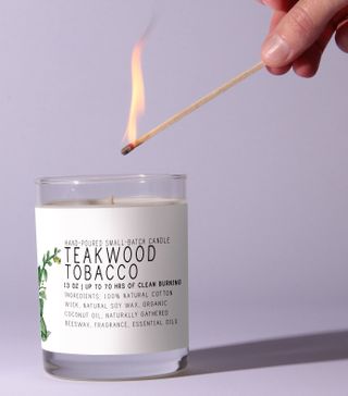 Just Bee Candles + Teakwood Tobacco