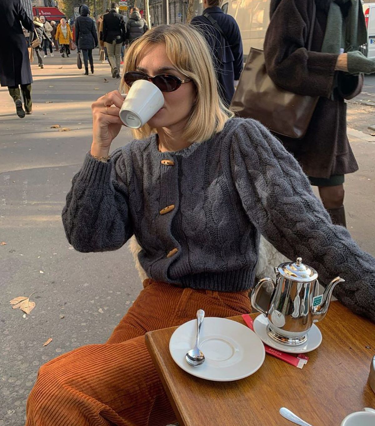 8 Outdoor Dining Outfits That Will Keep You Warm Who What Wear