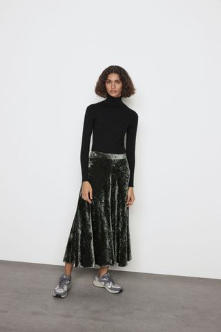 Zara + Velvet Skirt