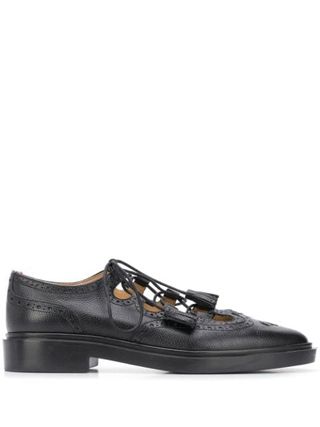 Thom Browne + Ghillie Leather Brogues