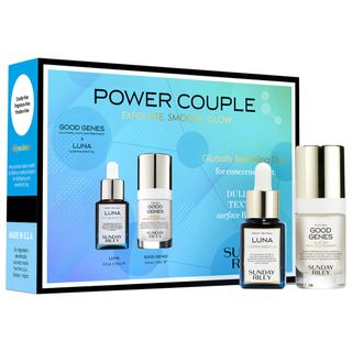 Sunday Riley + Power Couple Advanced Exfoliating and Brightening Routine
