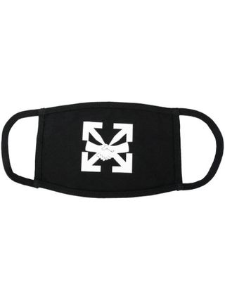 Off-White + Agreement Arrows Print Face Mask